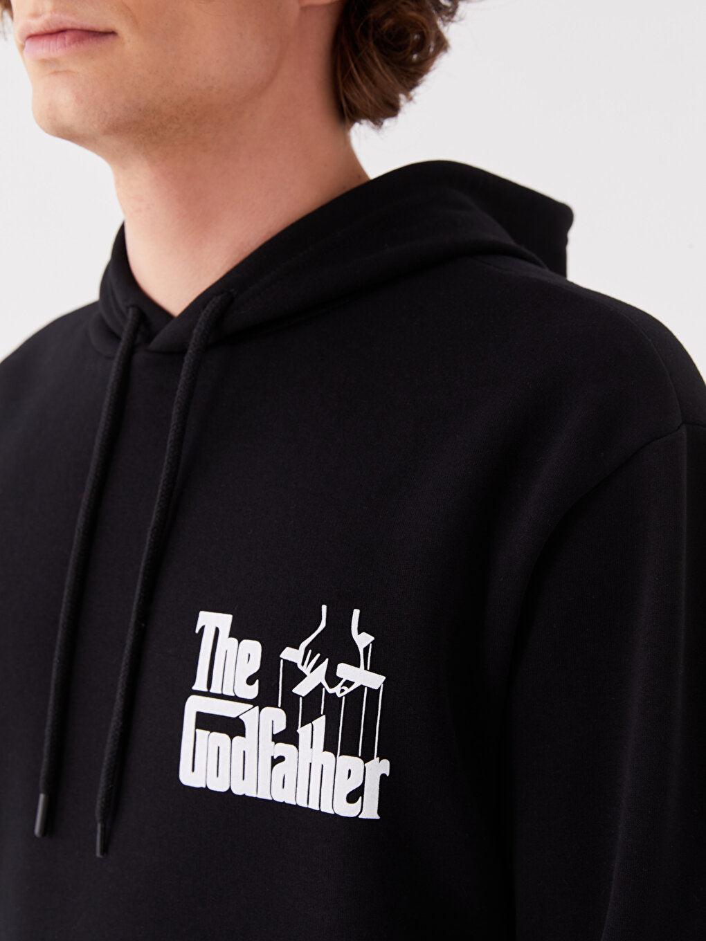 Long Sleeve The Godfather Printed Men's Hoodie