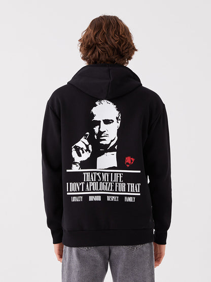 Long Sleeve The Godfather Printed Men's Hoodie