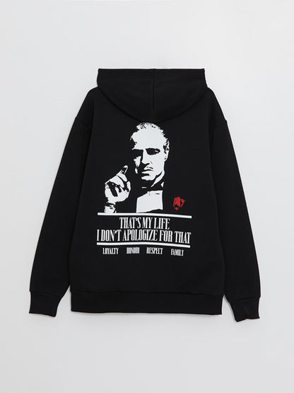 Long Sleeve The Godfather Printed Men's Hoodie