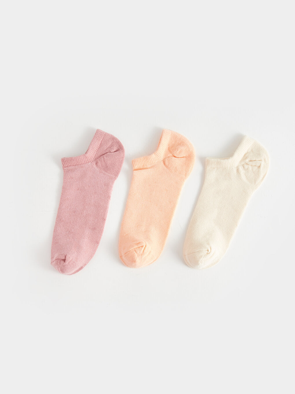 Women's Flat Booties Socks 3 Pack