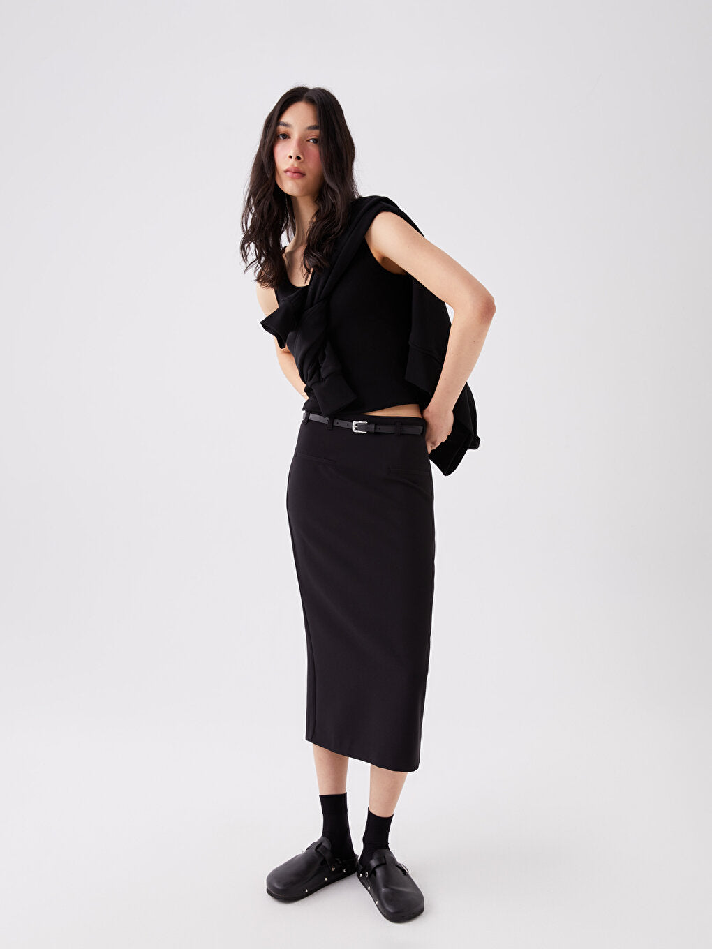 Women's Standard Fit Straight Skirt