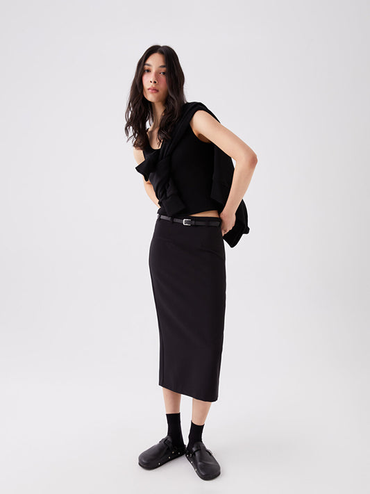 Women's Standard Fit Straight Skirt