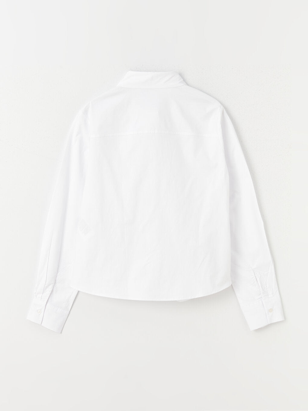 Plain Long Sleeve Women's Shirt