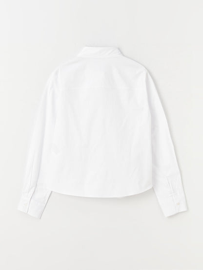 Plain Long Sleeve Women's Shirt