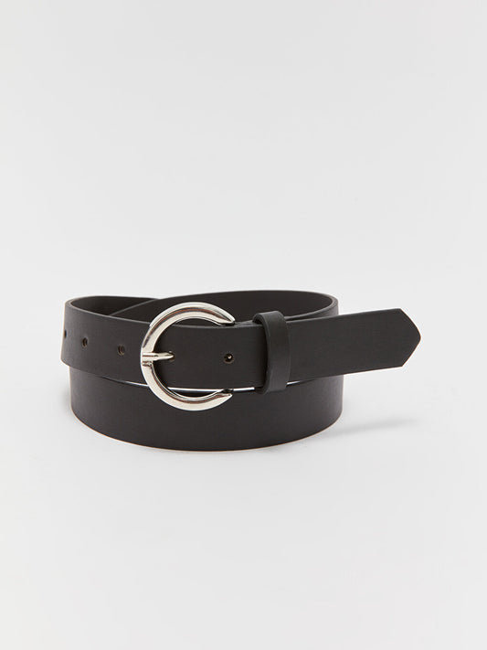 Leather Look Women's Belt