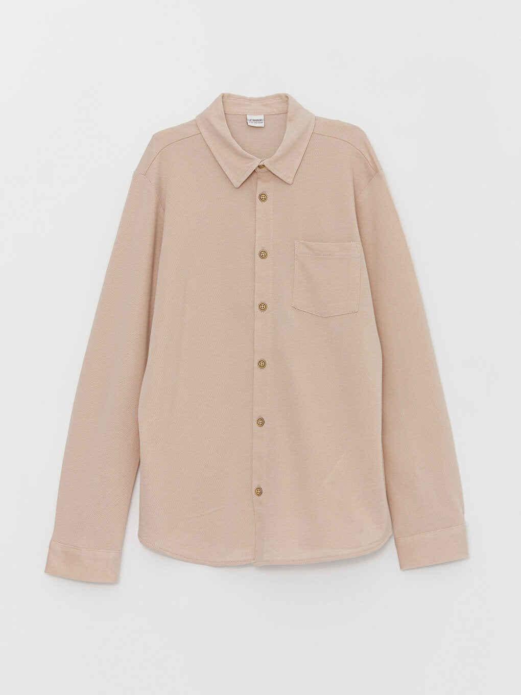 Basic Long Sleeve Boy's Shirt