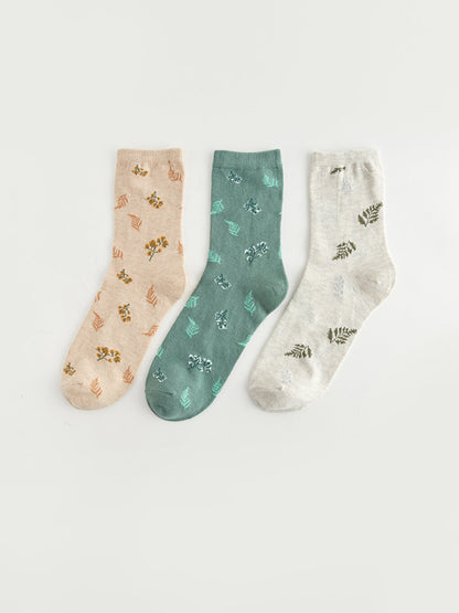 Printed Women's Socks 3 Pack