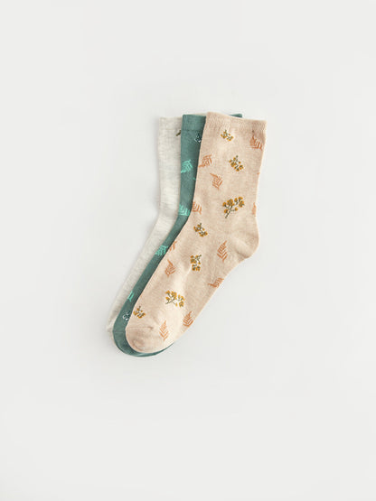 Printed Women's Socks 3 Pack