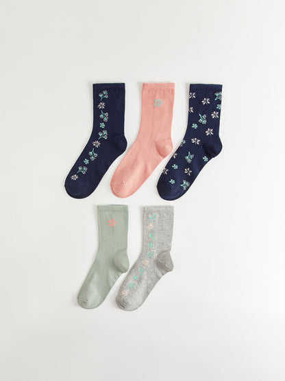 Patterned Women's Socks Pack of 5