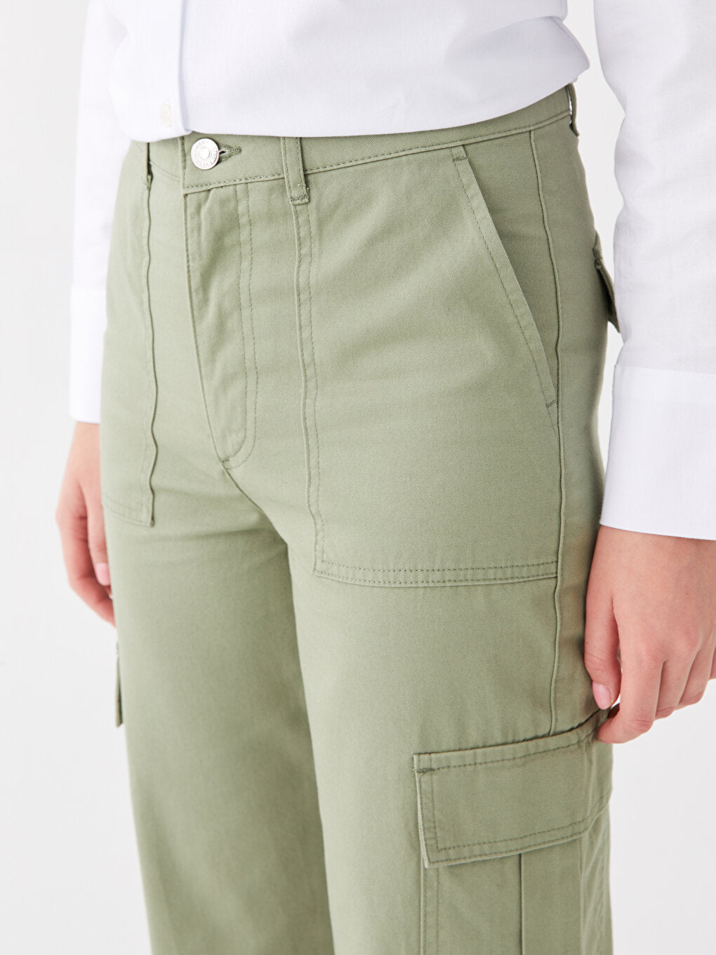 Slim Fit Women's Cargo Pants