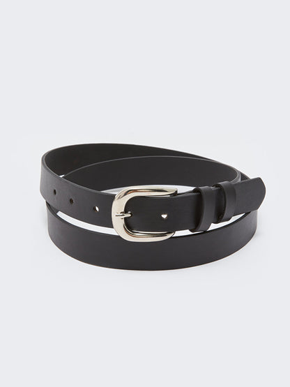 Leather Look Women's Belt