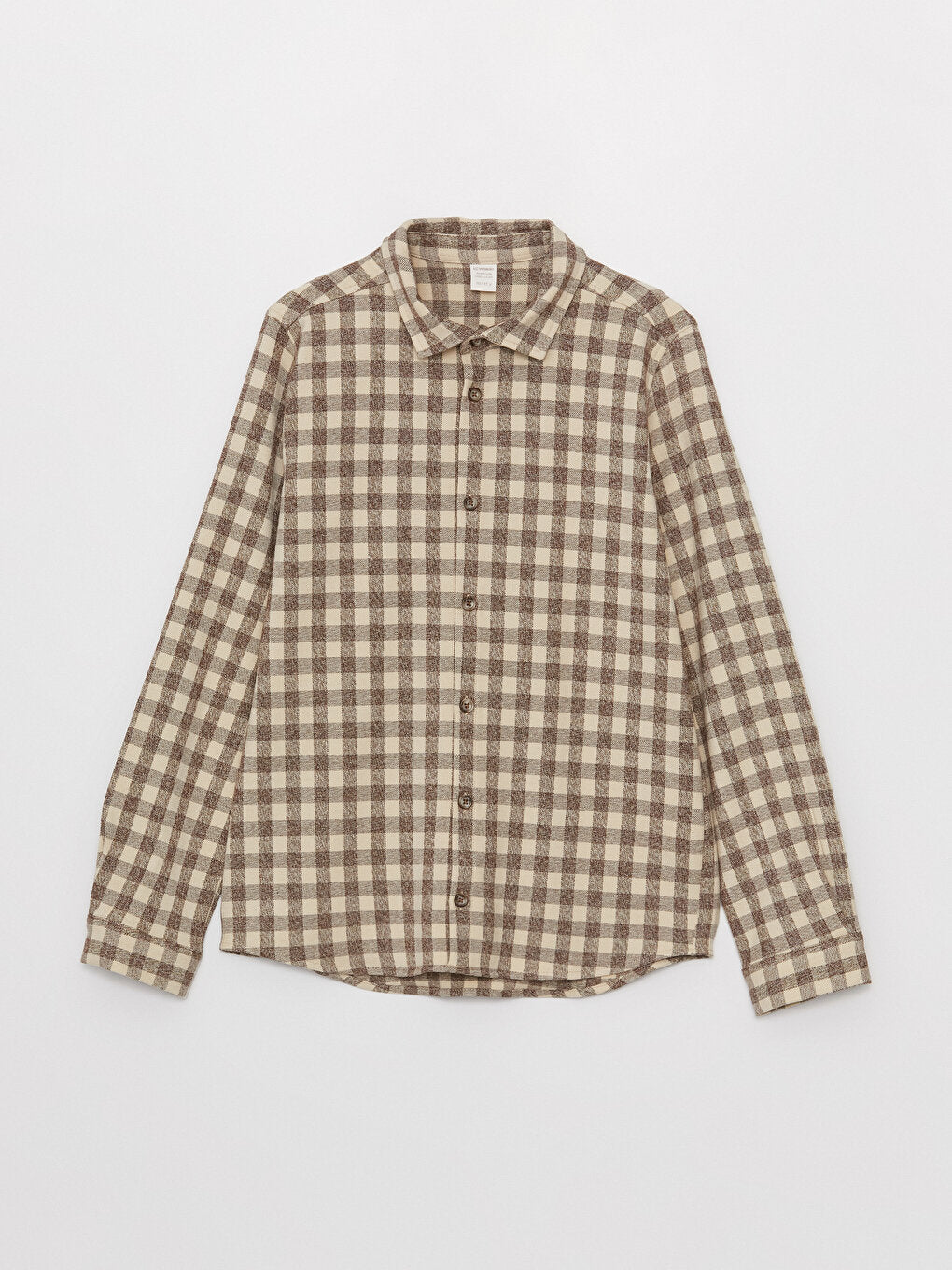 Plaid Long Sleeve Boys' Shirt