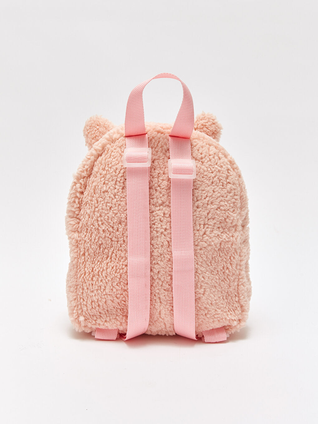 Girl's Plush Backpack with Animal Figures