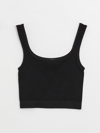 Women's U Neck Straight Crop