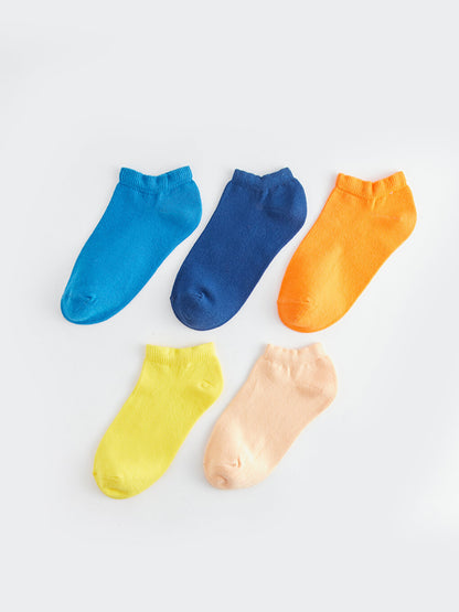 Women's Flat Booties Socks Pack of 5