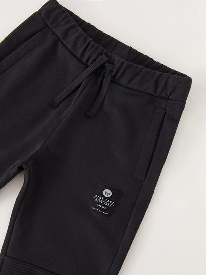 Boys' Jogger Sweatpants with Elastic Waist