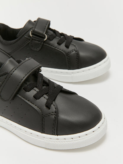 Leather Look Boys' Sports Shoes