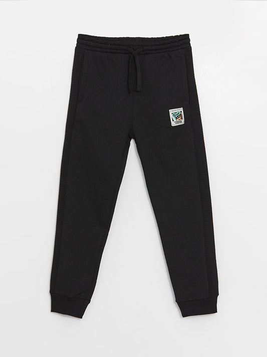 Boys' Jogger Sweatpants with Elastic Waist