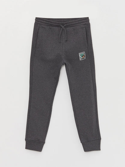 Boys' Jogger Sweatpants with Elastic Waist