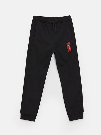 Boys' Jogger Sweatpants with Elastic Waist