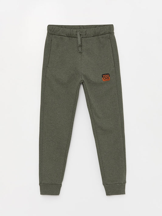 Boys' Jogger Sweatpants with Elastic Waist