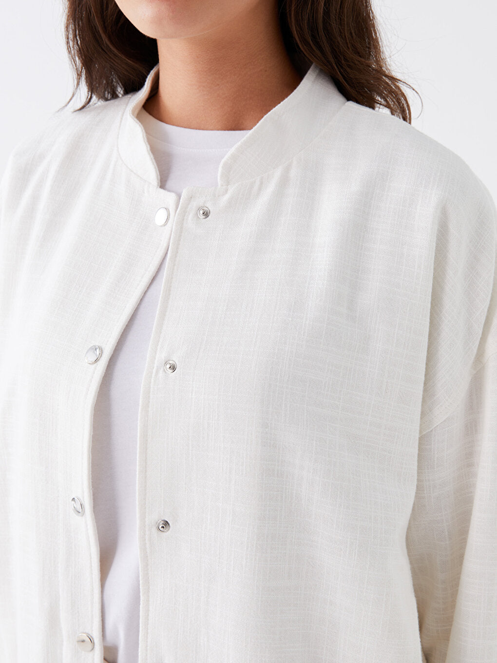 Women's College Collar Straight Jacket