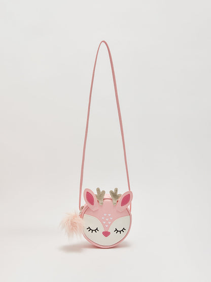 Animal Figured Girl's Shoulder Bag