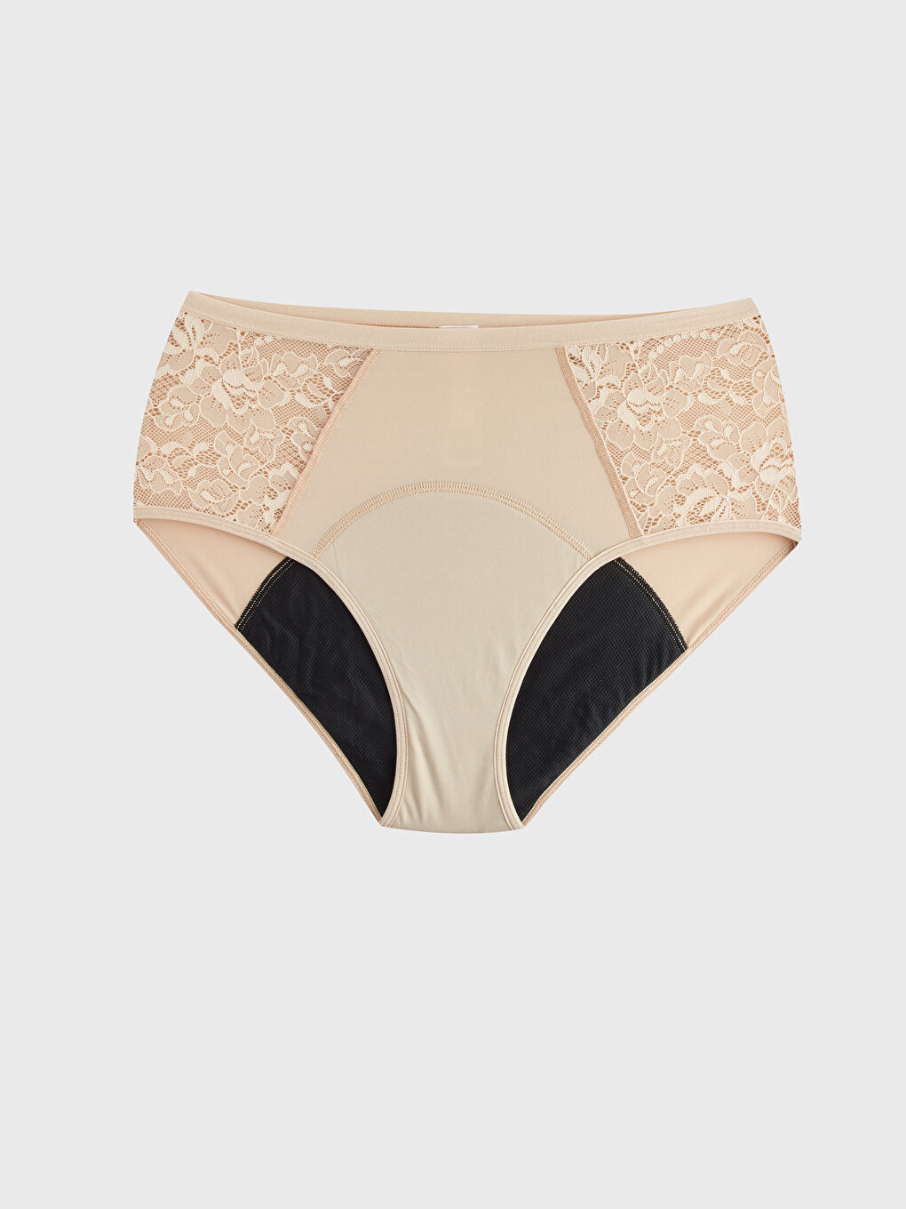 Classic Menstrual Support Panties with Lace Detail