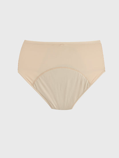 Classic Menstrual Support Panties with Lace Detail