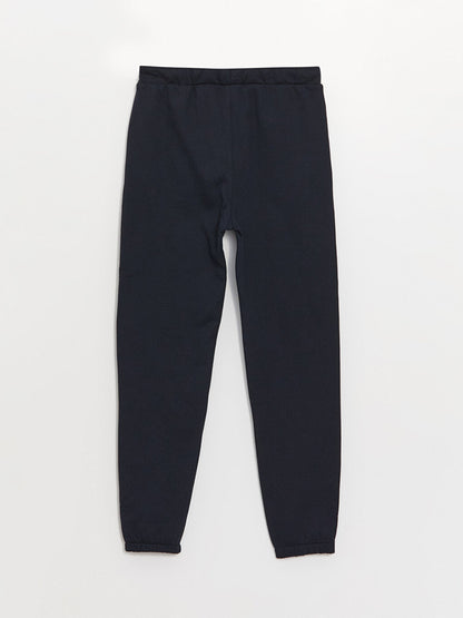 Printed Boys' Jogger Sweatpants with Elastic Waist