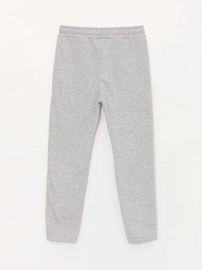 Printed Boys' Jogger Sweatpants with Elastic Waist