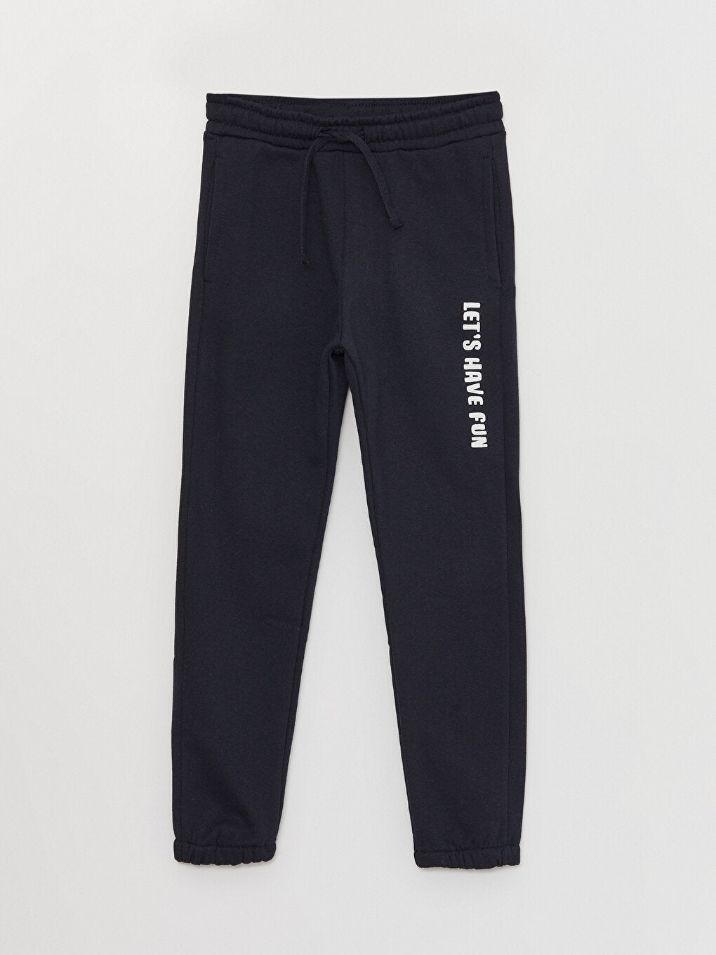 Printed Boys' Jogger Sweatpants with Elastic Waist