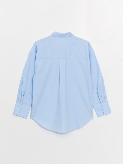 Plain Long Sleeve Women's Shirt