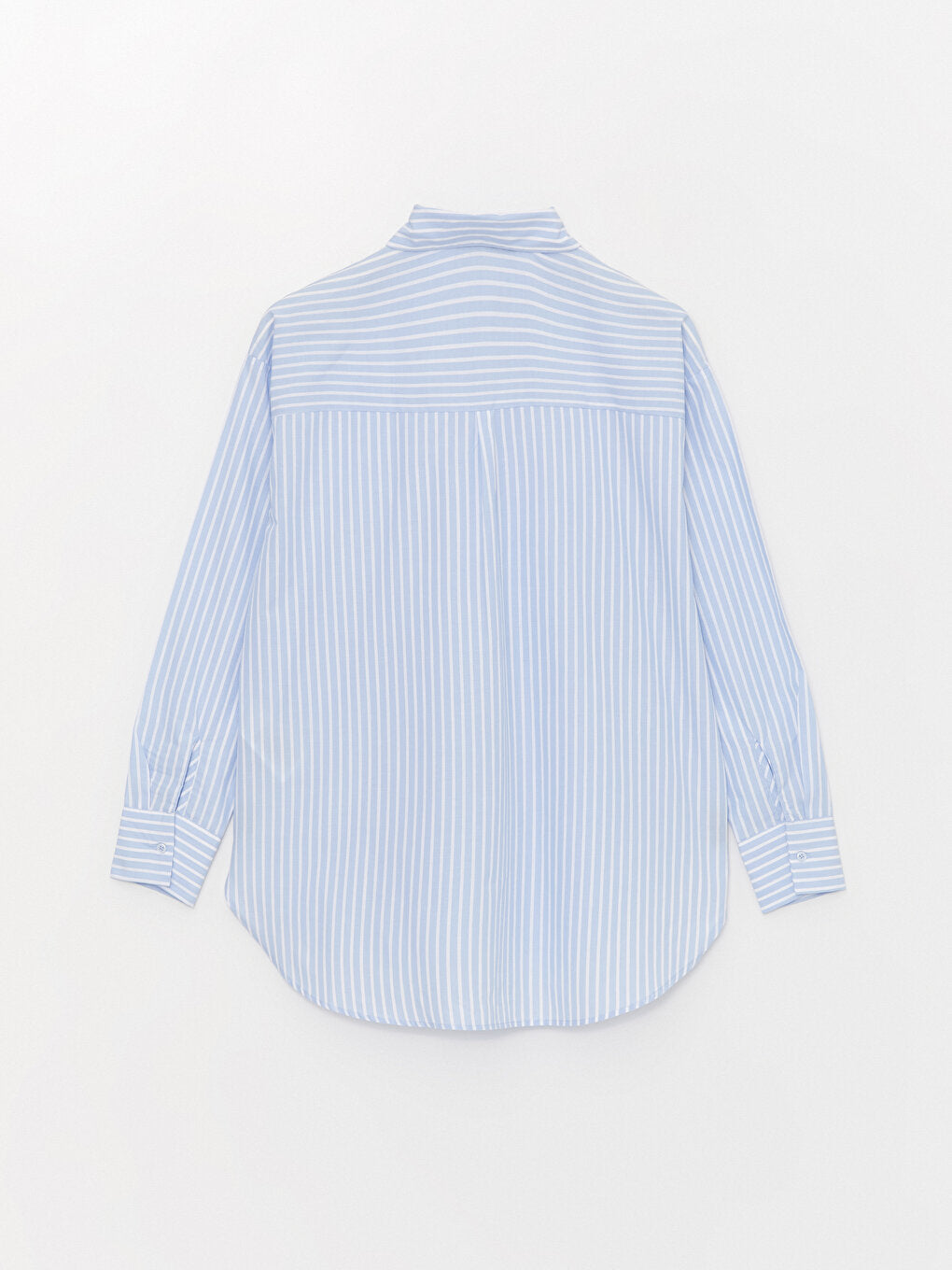 Striped Long Sleeve Oversize Women's Shirt