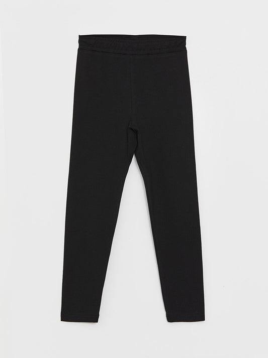 Basic Boy's Tights with Elastic Waist