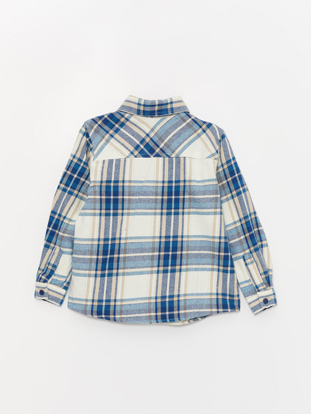 Plaid Long Sleeve Boys' Shirt