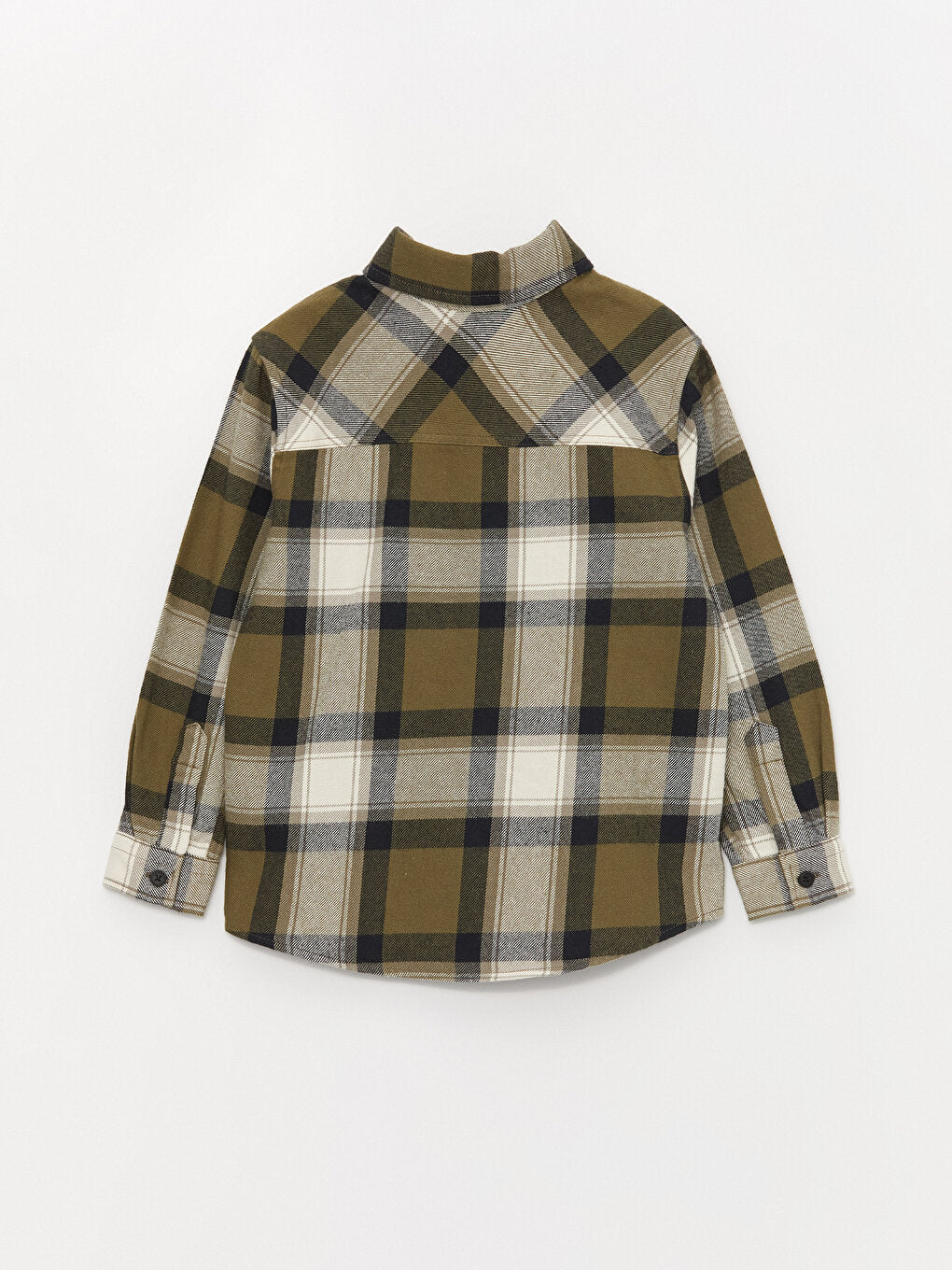 Plaid Long Sleeve Boys' Shirt