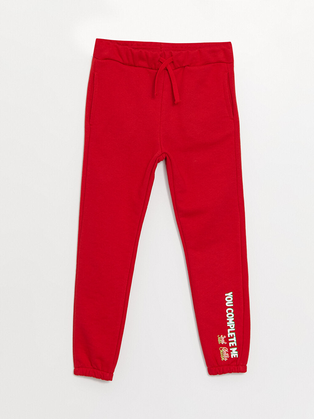 Printed Boys' Jogger Sweatpants with Elastic Waist