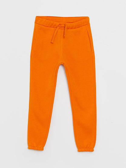 Basic Boy's Jogger Sweatpants with Elastic Waist