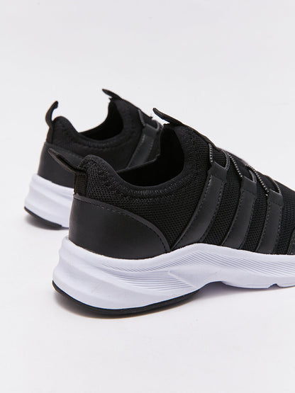 Boys' Sports Shoes with Mesh Detail