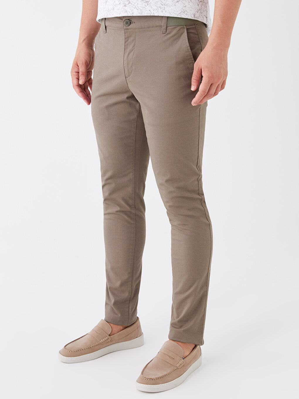 Slim Fit Men's Chino Trousers