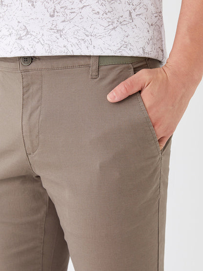 Slim Fit Men's Chino Trousers