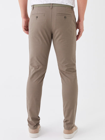 Slim Fit Men's Chino Trousers