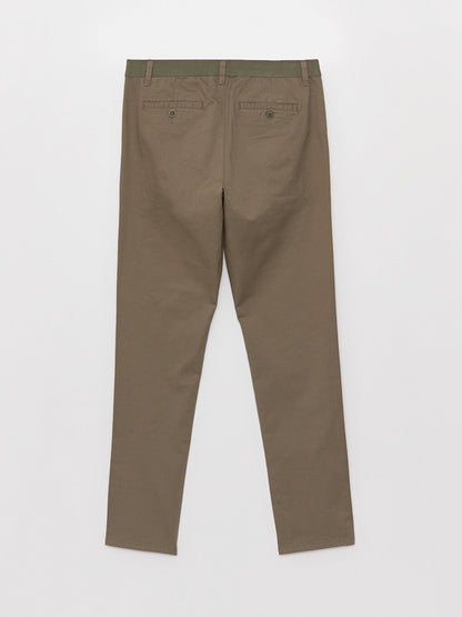 Slim Fit Men's Chino Trousers