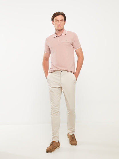 Slim Fit Men's Chino Trousers