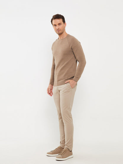 Slim Fit Men's Chino Trousers