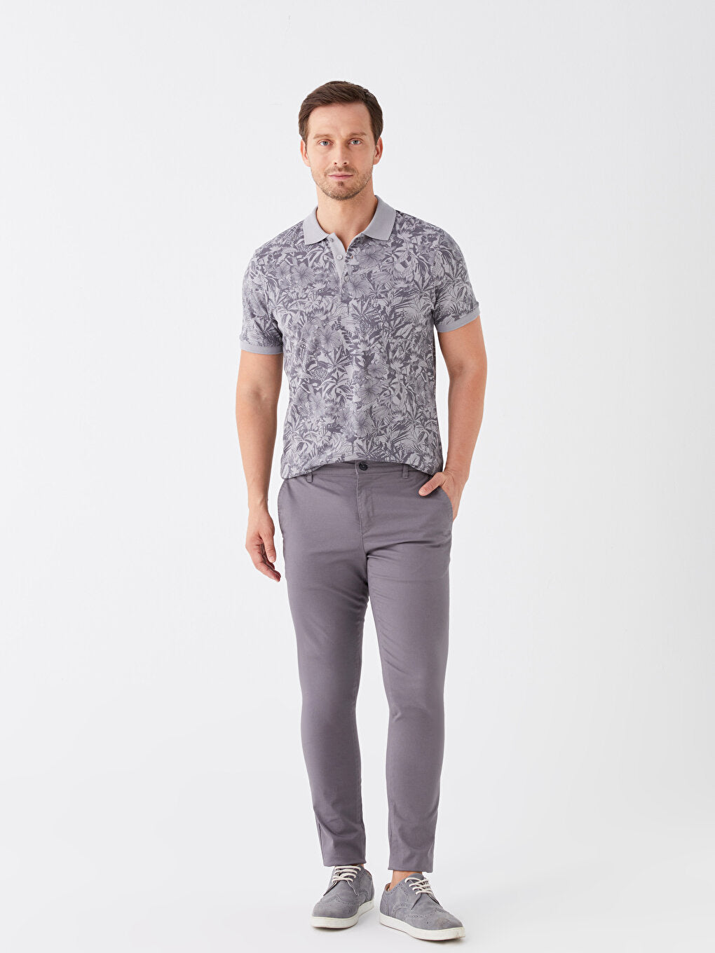 Slim Fit Men's Chino Trousers