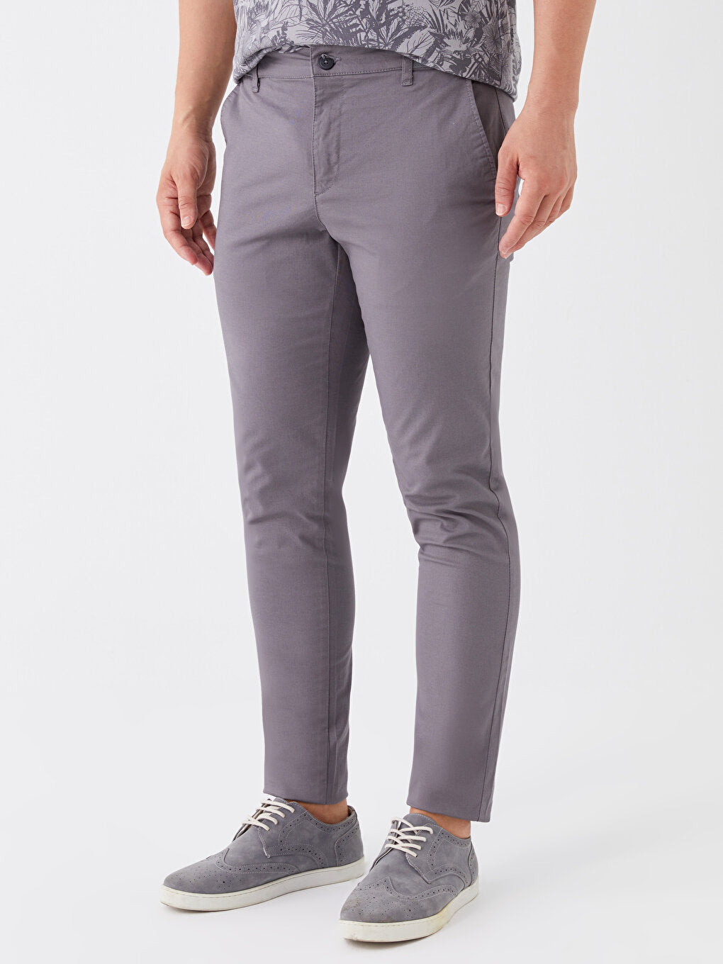 Slim Fit Men's Chino Trousers