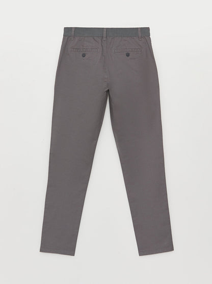 Slim Fit Men's Chino Trousers