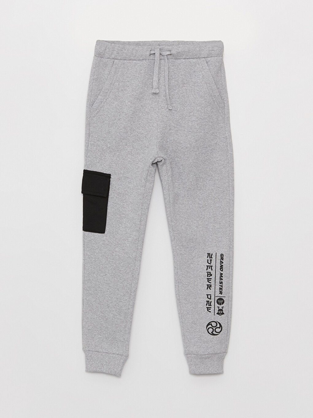 Boys' Cargo Sweatpants with Elastic Waist